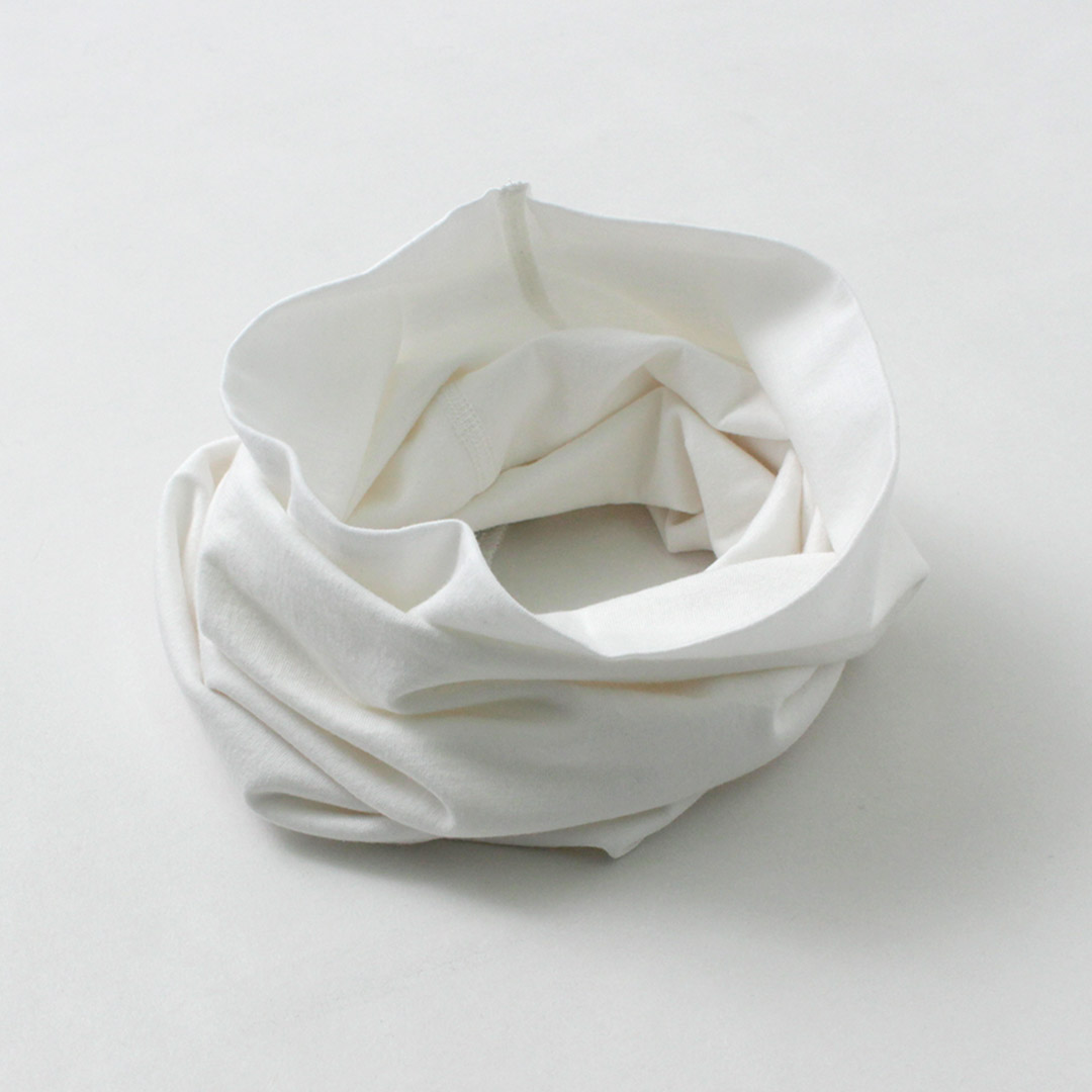 FYNELYNE ENGINEERED BY LIFILL コットニー ネックゲイター / メンズ ネックウォーマー キャップ ヘアバンド スーピマコットン | FYNELYNE engineered by LIFiLL | 01