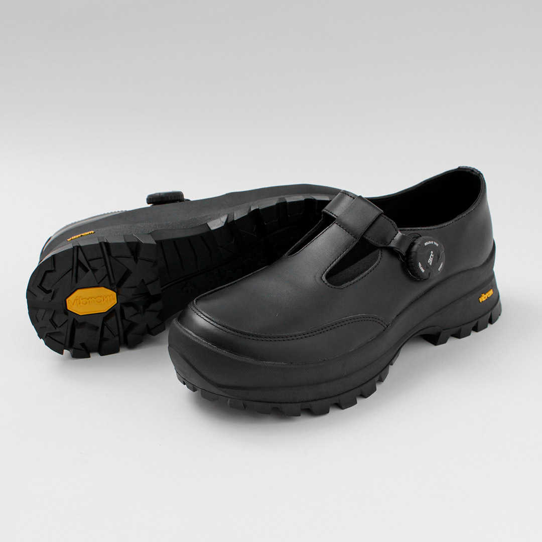 MOLLE SHOES（モールシューズ） フリーロック Tストラップ レザーシューズ / メンズ 靴 レザースニーカー 撥水 | molle shoes | 01