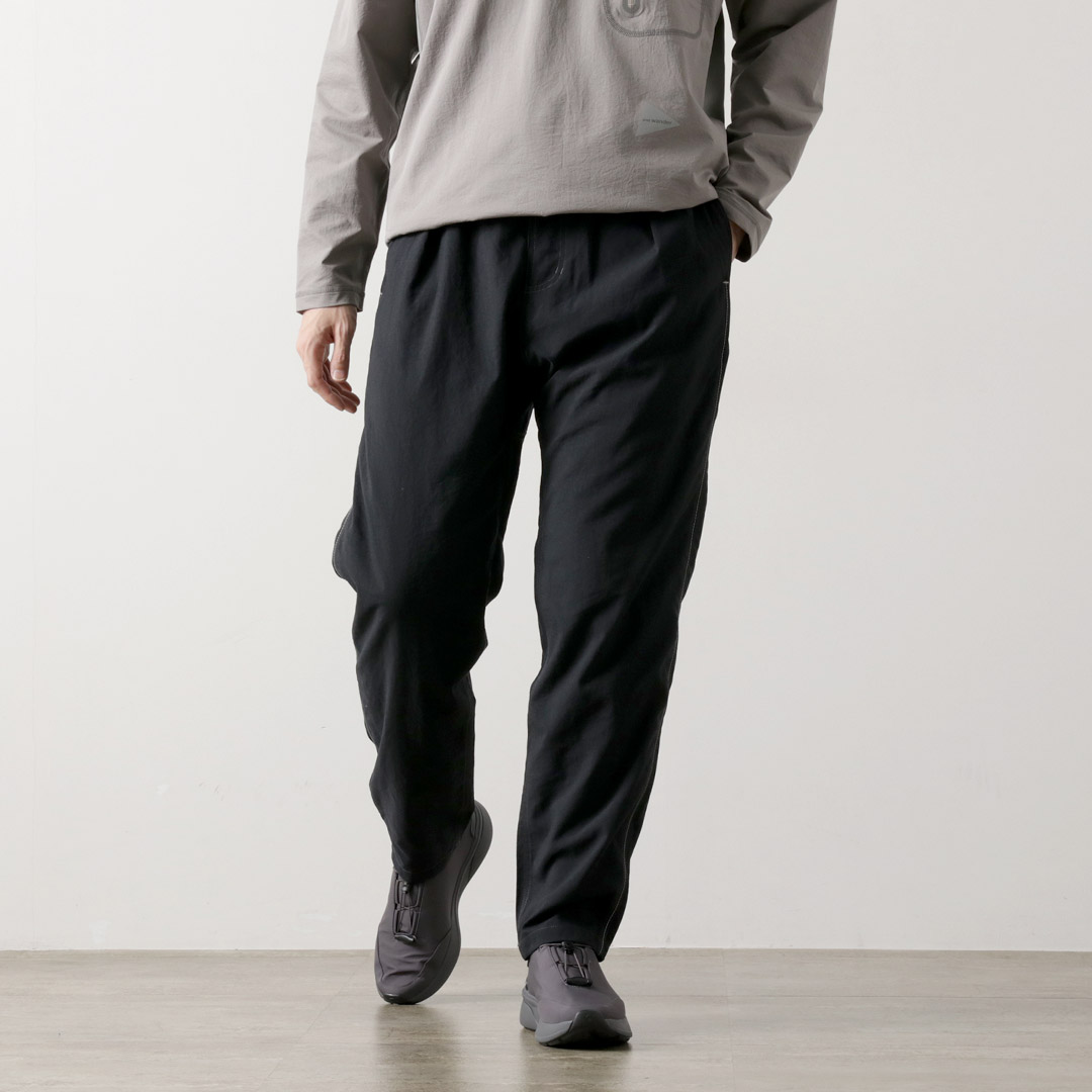 AND WANDER（アンドワンダー） グラミチ ナイロン クライミング パンツ / メンズ ボトムス イージーパンツ ウエストゴム 総ゴム | and wander | 02