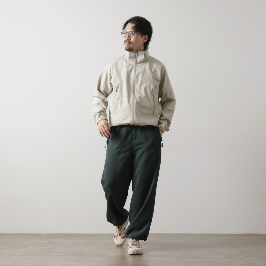 and wander（アンドワンダー） ベント パンツ / メンズ イージーパンツ