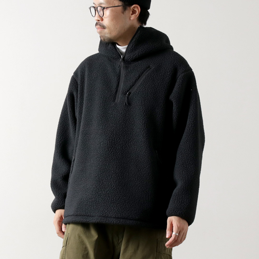 JUGEM（ジュゲム） フリース バラクラバ パーカ / メンズ POLARTEC 保温 軽量 アウトドア FLEECE BALACLAVA PK | JUGEM | 03