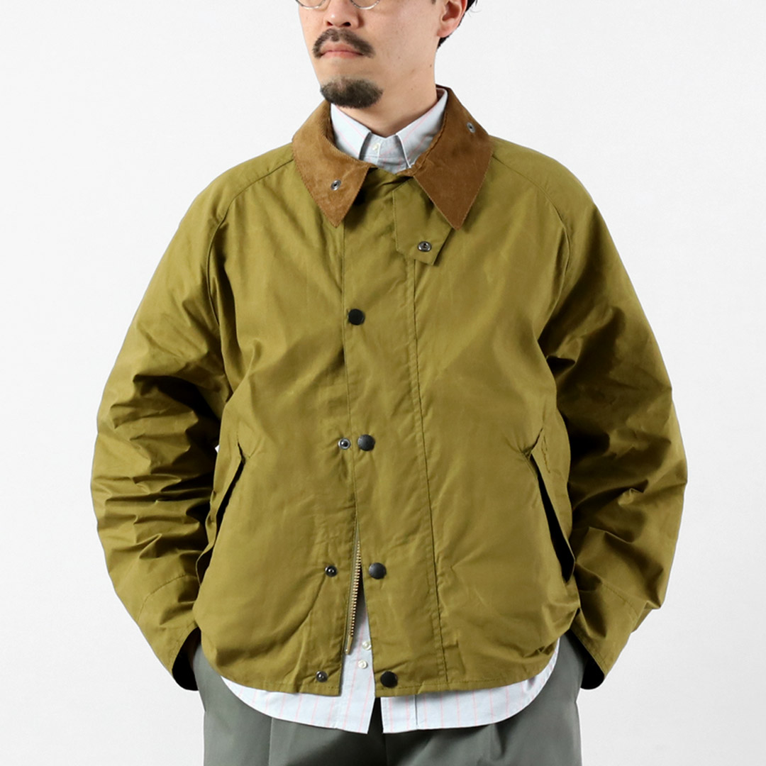 BARBOUR（バブアー） トランスポート パラフィンコットン ジャケット / ライトアウター ブルゾン メンズ ワークジャケット | Barbour | 01