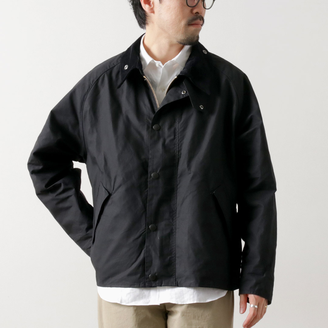 BARBOUR（バブアー） トランスポート パラフィンコットン ジャケット / ライトアウター ブルゾン メンズ ワークジャケット 春秋 | Barbour | 02