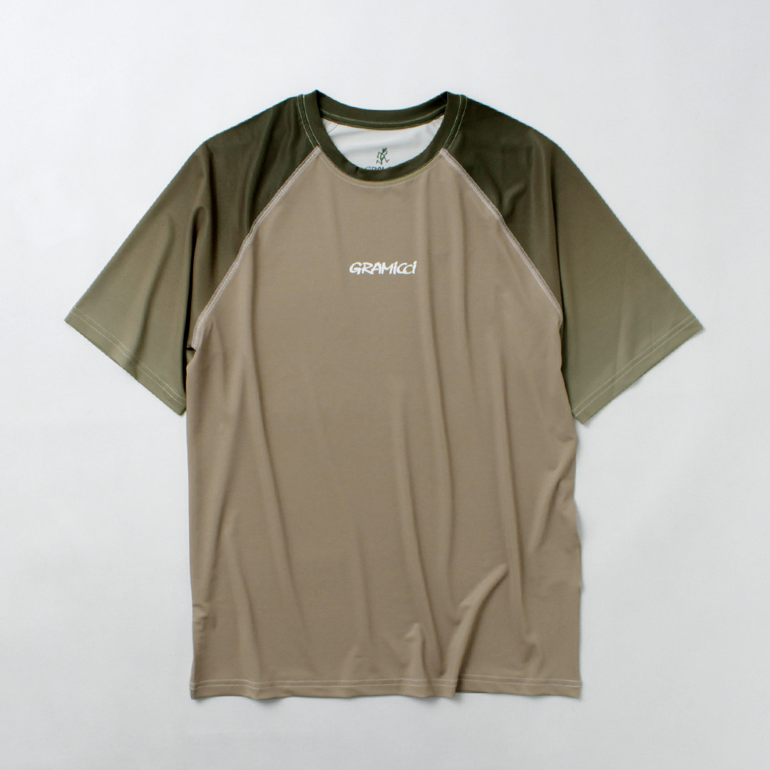 Gramicci（グラミチ） UPF-シールド S/S ラッシュガード / メンズ 半袖