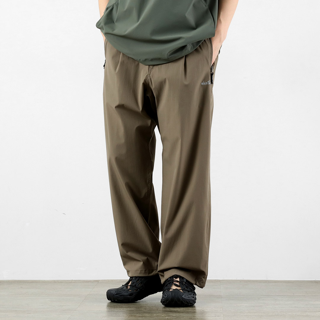 WILDTHINGS（ワイルドシングス） エラスティックナイロン ラックスパンツ / メンズ ウエストゴム 総ゴム ストレッチ アウトドア | WILD THINGS | 01