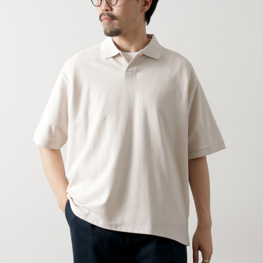 HANDVAERK（ハンドバーク） 鹿の子 ショートスリーブポロシャツ / メンズ 半袖 | handvaerk | 01