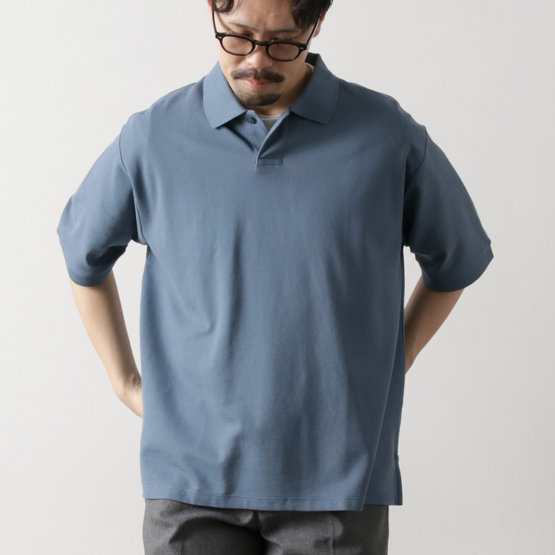 HANDVAERK（ハンドバーク） 鹿の子 ショートスリーブポロシャツ / メンズ 半袖 | handvaerk | 02