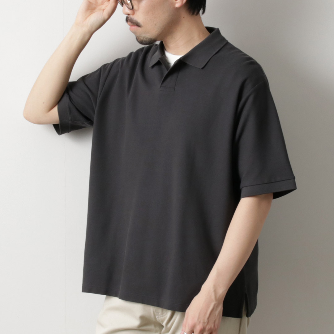 HANDVAERK（ハンドバーク） 鹿の子 ショートスリーブポロシャツ / メンズ 半袖 | handvaerk | 03