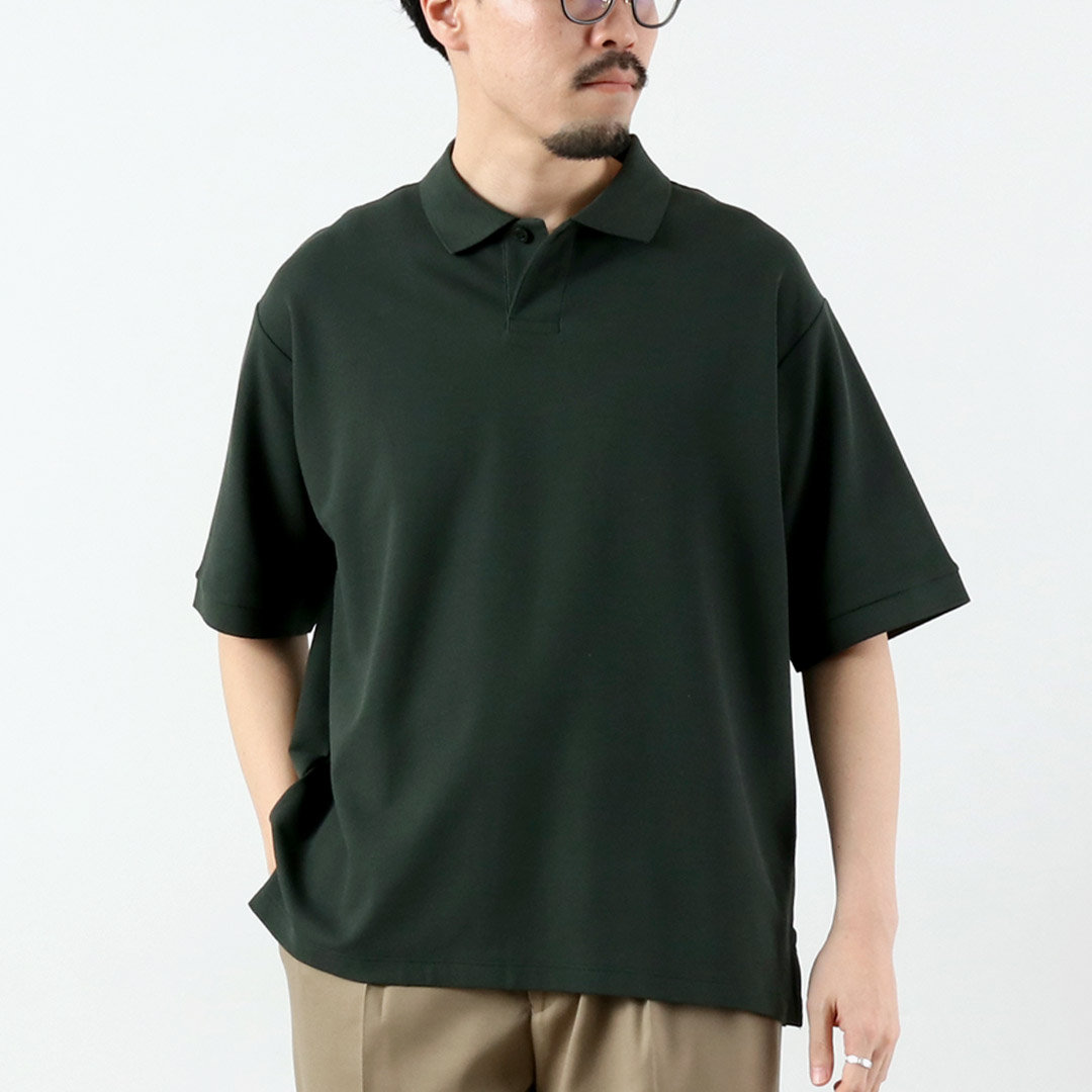 HANDVAERK（ハンドバーク） 鹿の子 ショートスリーブポロシャツ / メンズ 半袖 | handvaerk | 04