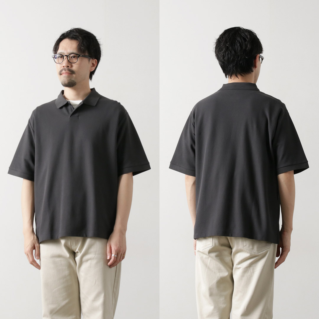 handvaerk HANDVAERK（ハンドバーク） 鹿の子 ショートスリーブ
