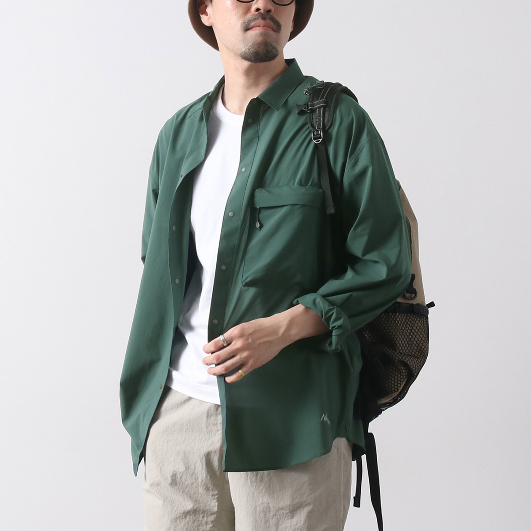 25SS NANGA ナンガ PLC エクスカーション シャツ UVカット M PLC エクスカーション シャツ – NANGA ONLINE SHOP