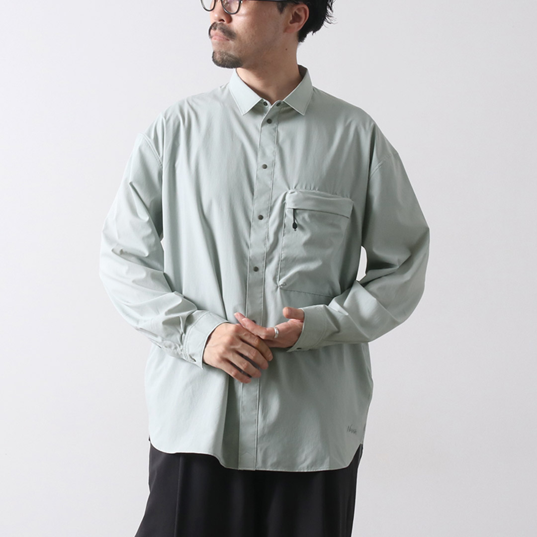 25SS NANGA ナンガ PLC エクスカーション シャツ UVカット M 25SS NANGA ナンガ PLC エクスカーション シャツ UVカット M