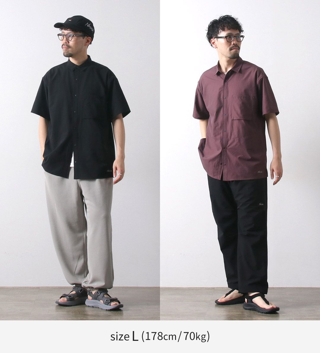 NANGA（ナンガ） ドットエア コンフィー ショートスリーブ シャツ