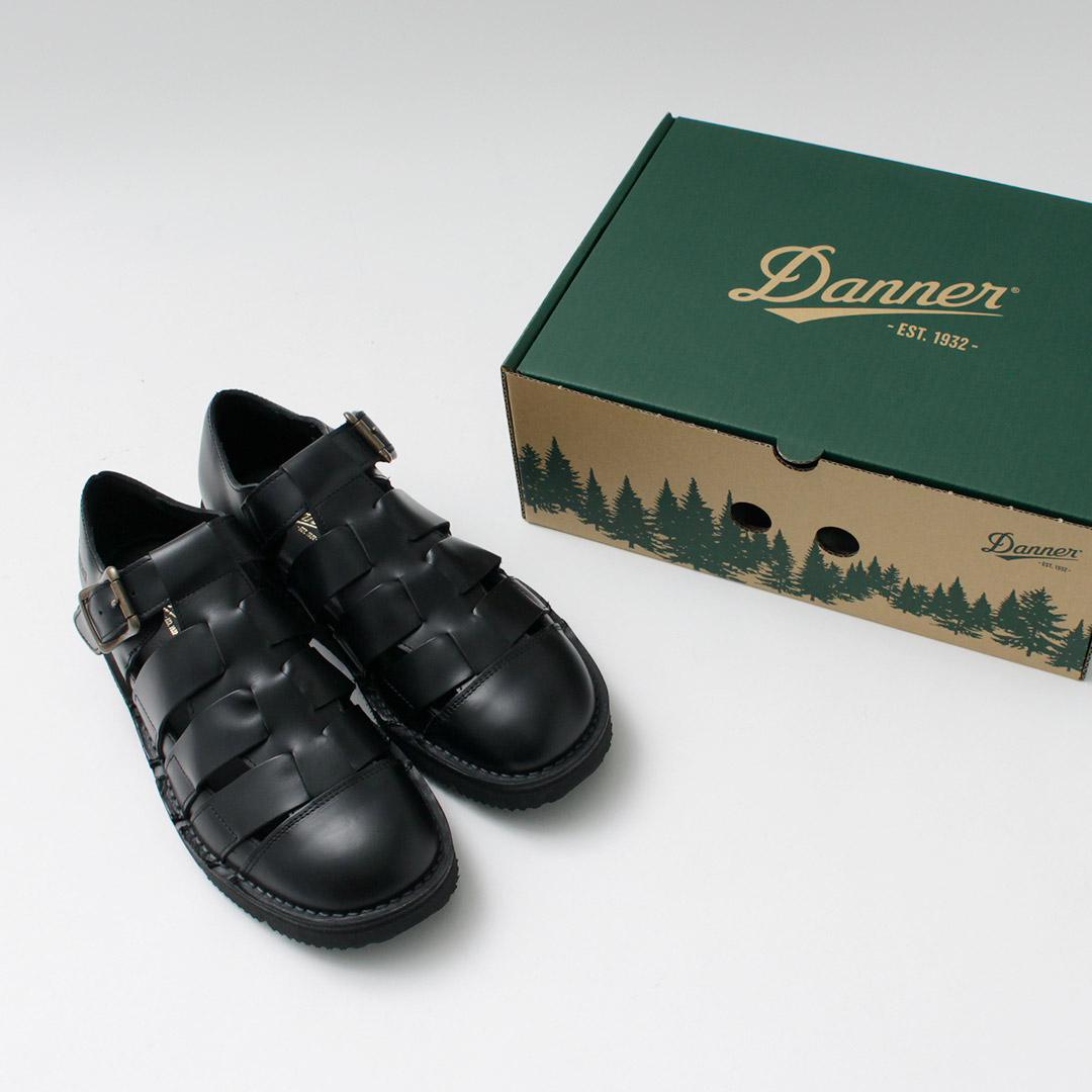 ダナー DANNER レザー グルカサンダル D216998 黒【27.5相当】 Danner DANNER ダナー ピトックグルカ メンズ D216998 サンダル