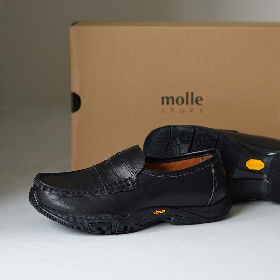 molle shoes（モールシューズ） ハイブリッド ローファー / 撥水