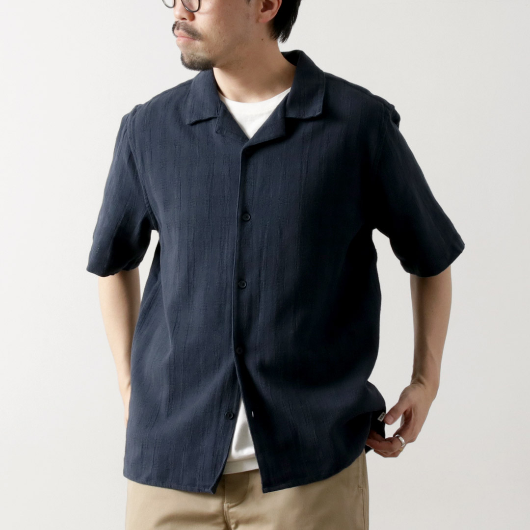 WAX LONDON（ワックスロンドン） ディドコット ショートスリーブシャツ