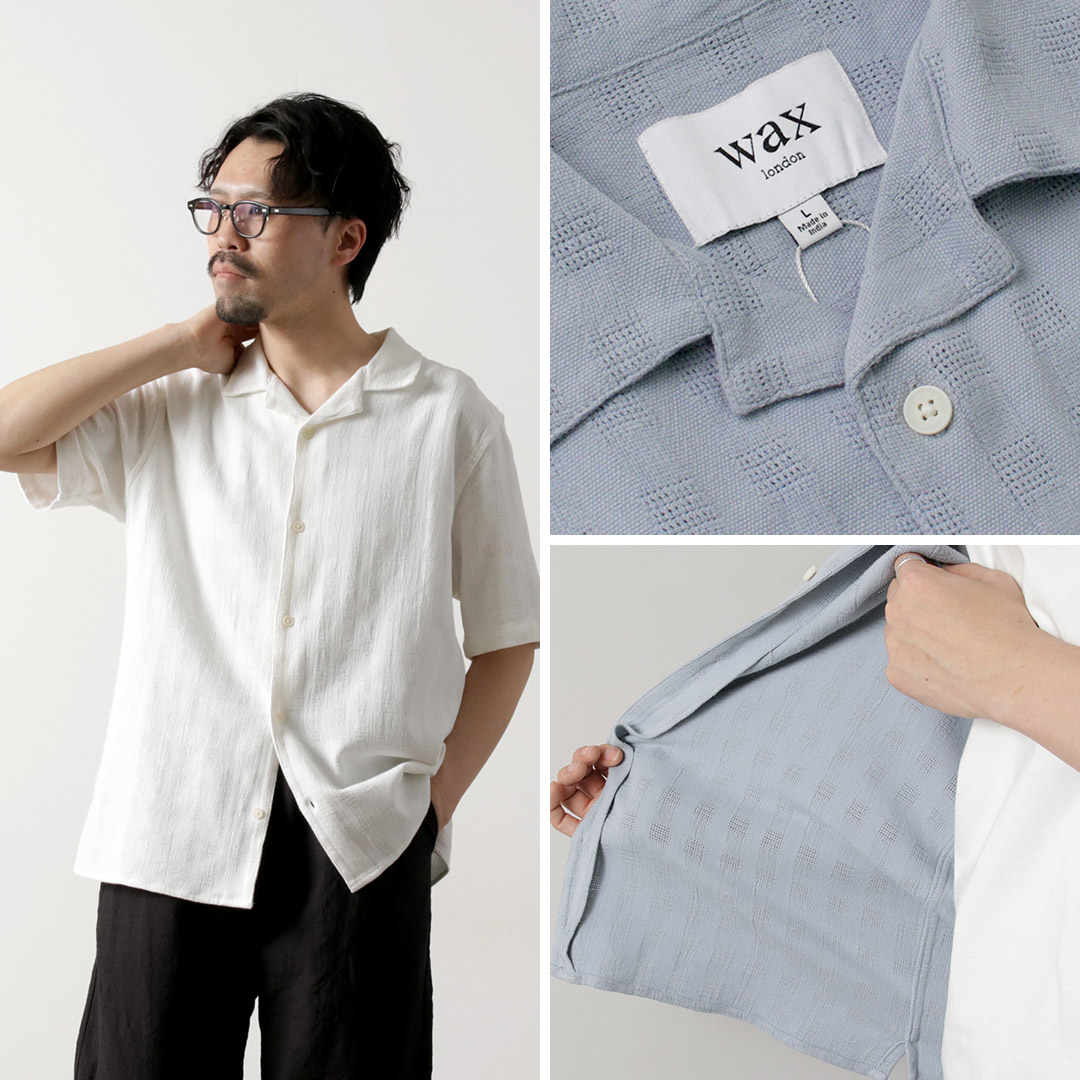 WAX LONDON（ワックスロンドン） ディドコット ショートスリーブシャツ