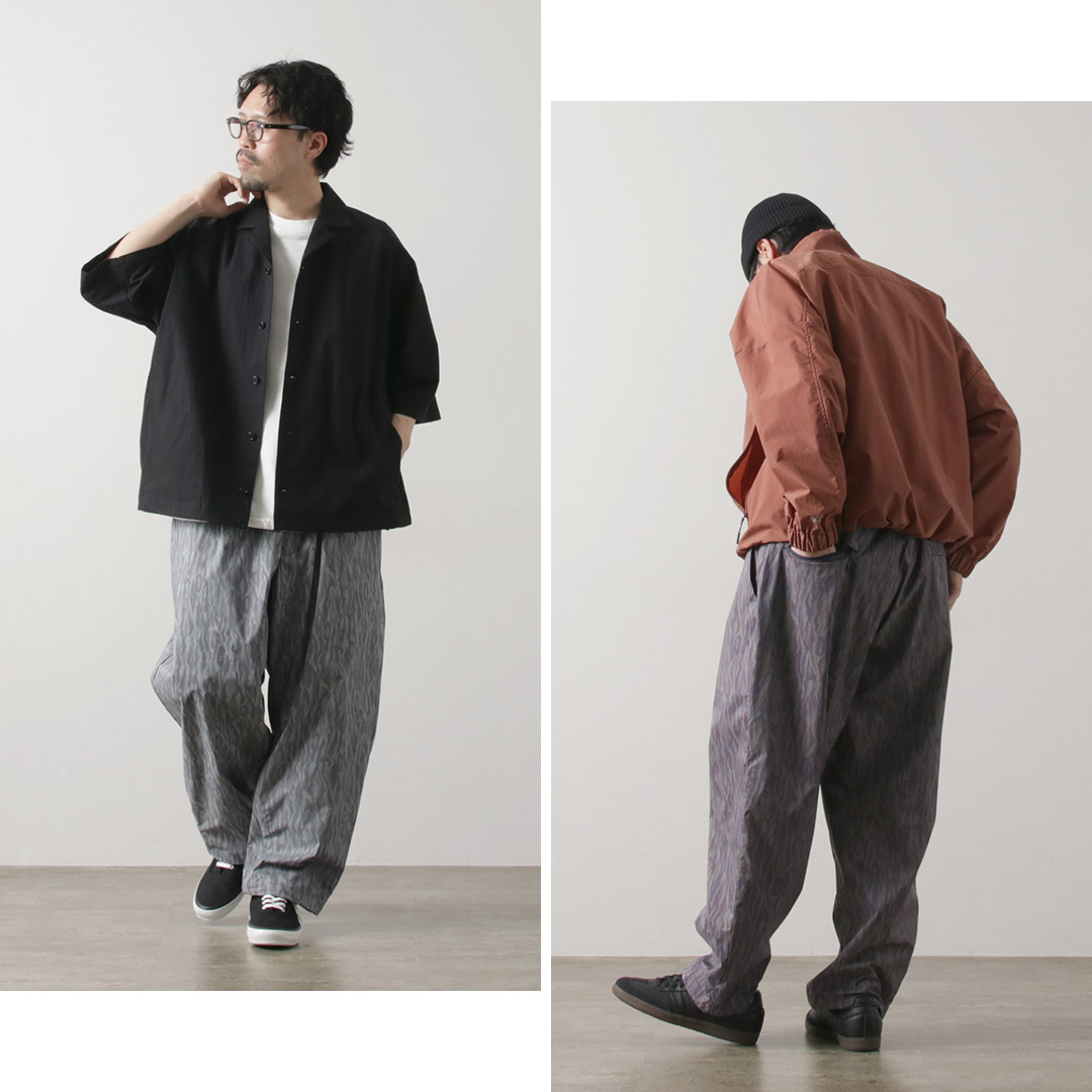 JUGEM（ジュゲム） アクティブイージー シェル プリントパンツ