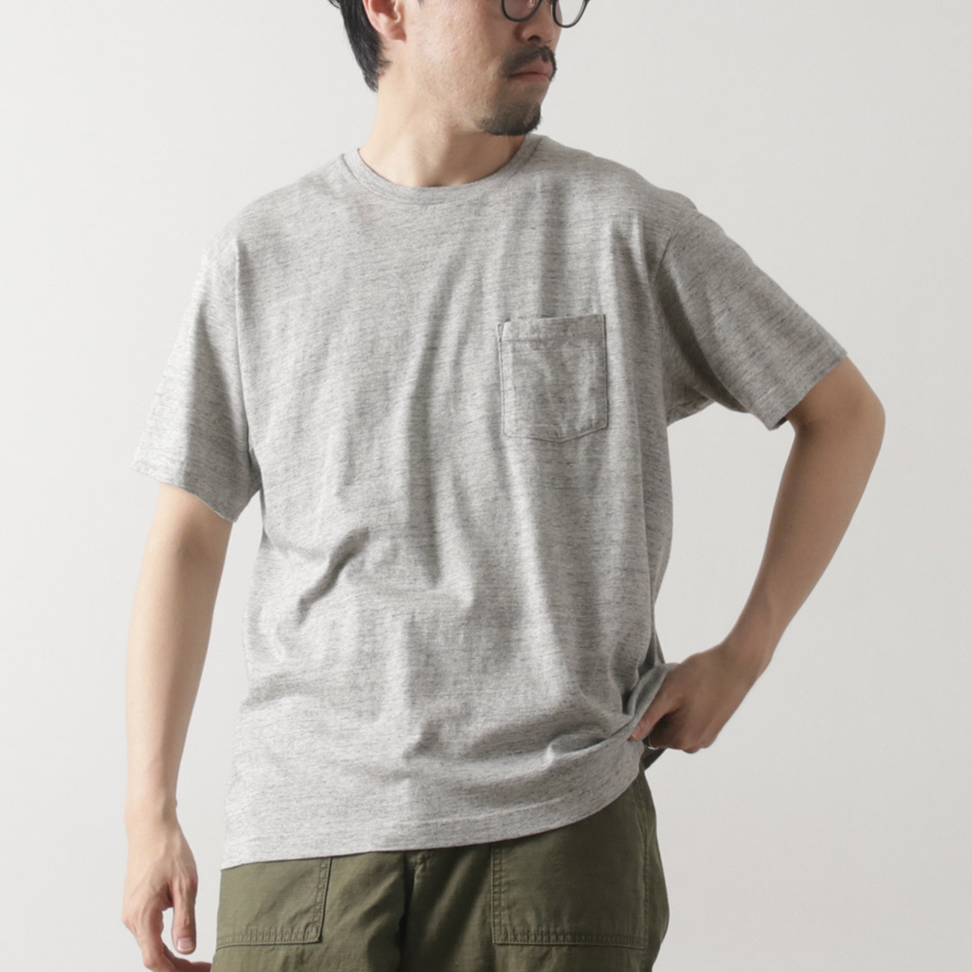 FILMELANGE（フィルメランジェ） ベニー ニューリンダ天竺 ポケットTシャツ / メンズ トップス 半袖 日本製 ギザコットン BENNY | FilMelange | 02