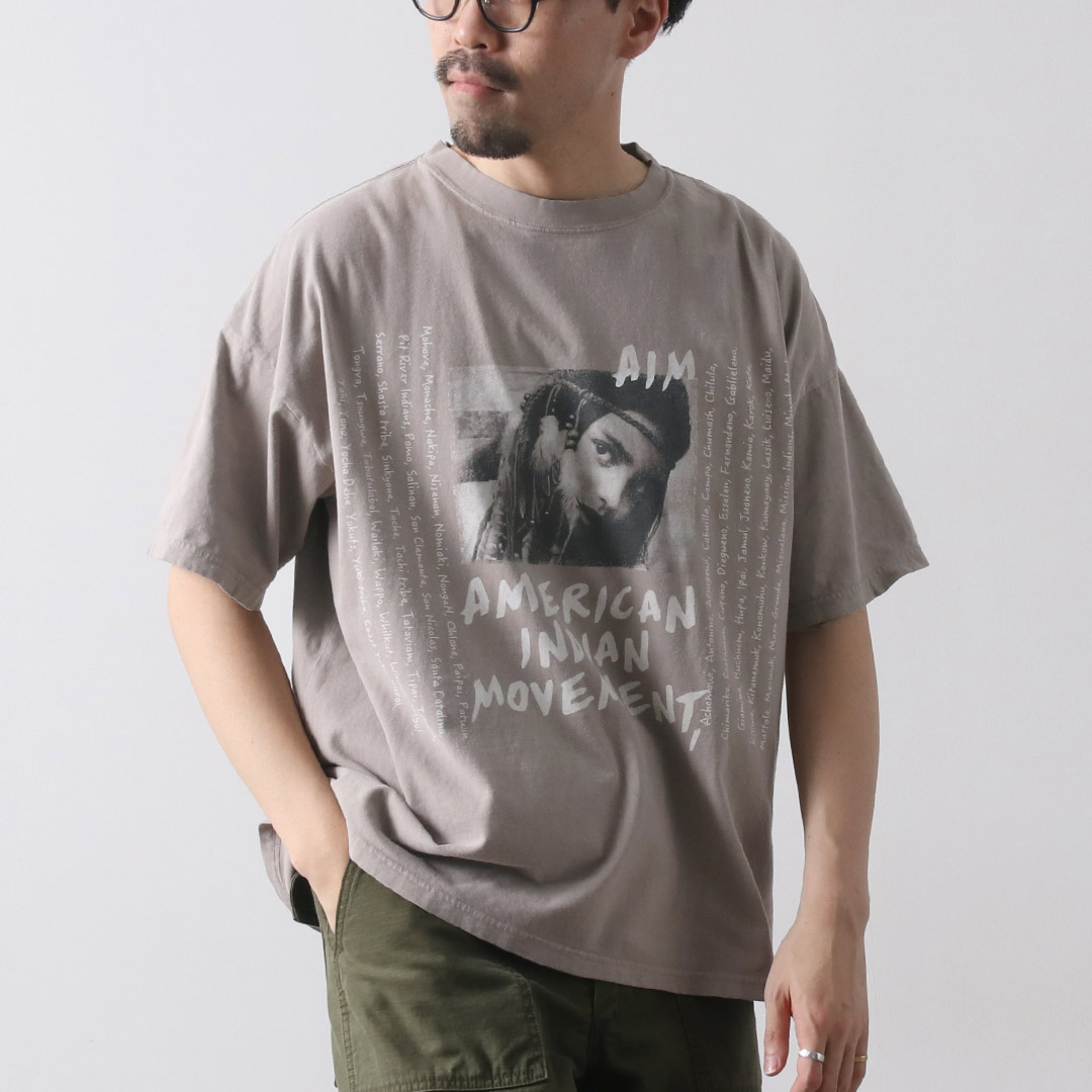 REMI RELIEF（レミレリーフ）HARD SP加工 20/-天竺 BIGサイズTシャツ (INDIAN) | REMI RELIEF | 02