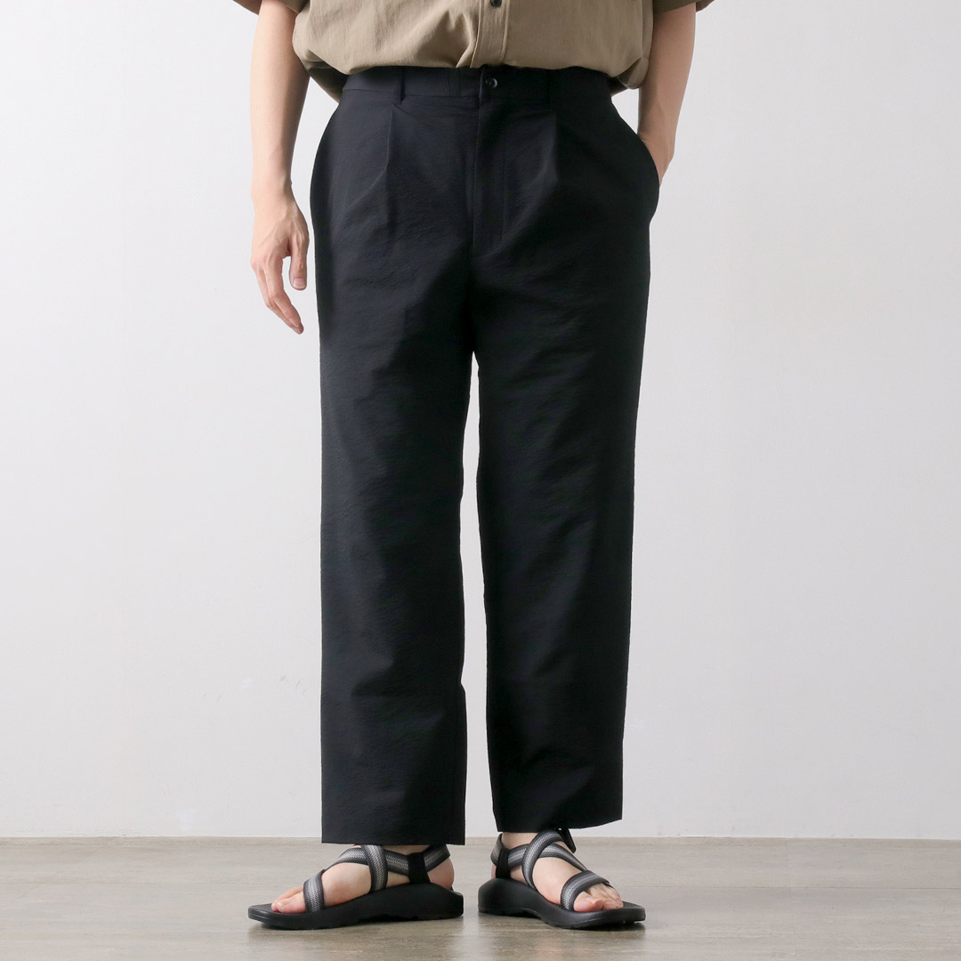 THOUSAND MILE（サウザンドマイル） イージー タック トラウザー シアサッカー / メンズ ボトムス イージーパンツ ウエストゴム | THOUSAND MILE | 03