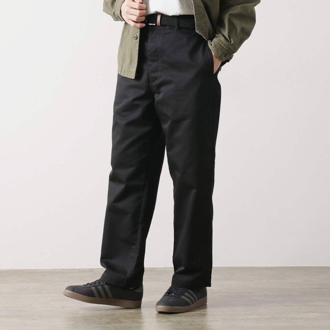 ILL ONE EIGHTY（イルワンエイティー） ソリッド ビーバップ パンツ / メンズ チノパン シンチバック テーパード | ILL ONE EIGHTY | 03