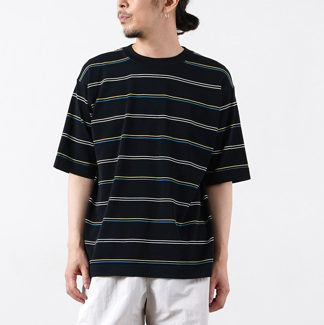 RYE TENDER（ライテンダー） センターティー ストライプ Tシャツ / メンズ 半袖 | RYE TENDER | 07