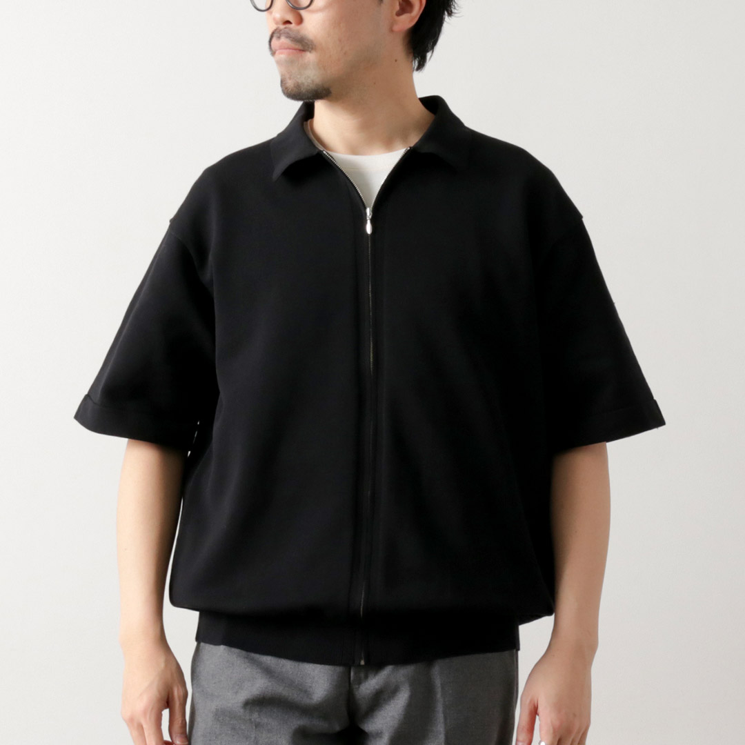RYE TENDER（ライテンダー） へスターシャツ / 半袖 ニット フルジップ トップス 羽織 メンズ HESTER SHIRTS | RYE TENDER | 03