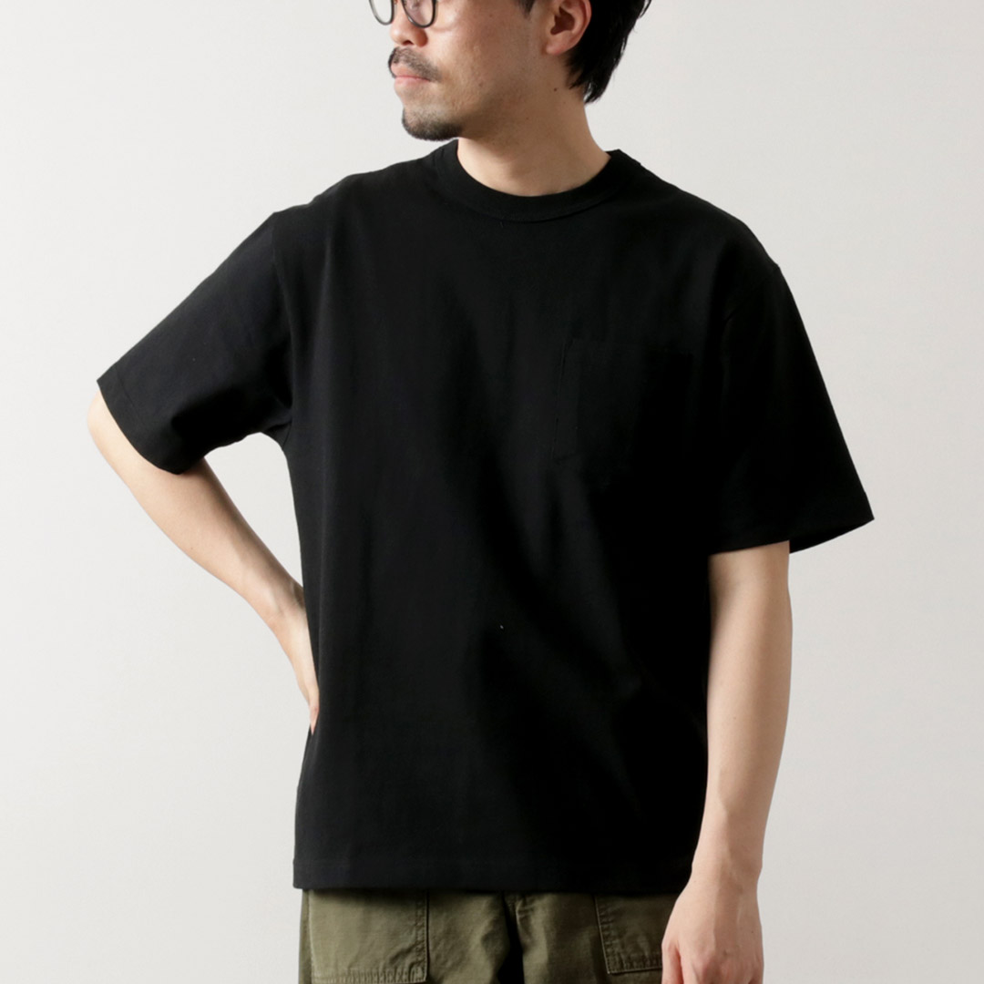 HEALTHKNIT（ヘルスニット） マックスウエイト 9oz クルーネック ショートスリーブ ポケットTシャツ / ヘビーウェイト 袖 メンズ | Healthknit | 02
