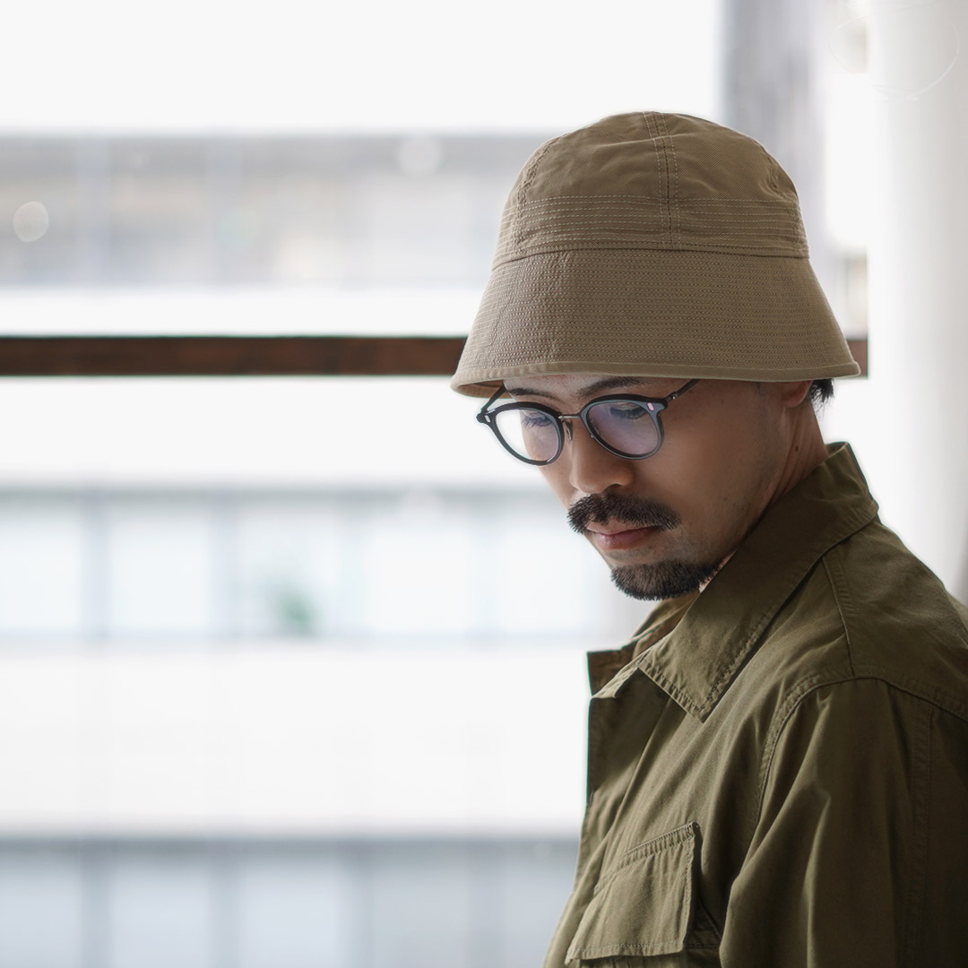 HICOSAKA（ヒコサカ） チノ セーラーハット / メンズ 帽子 綿100 日本