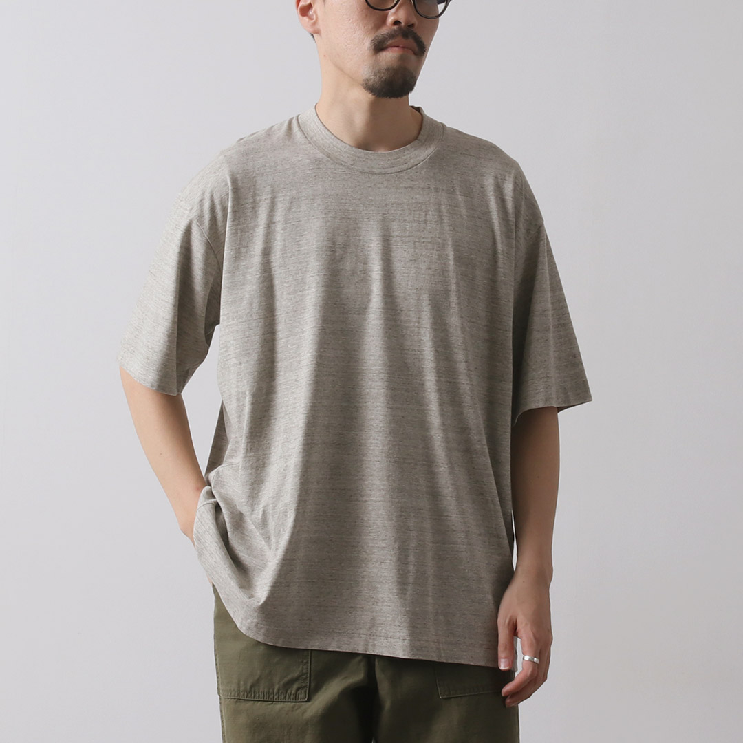 UNDYED（アンダイド） 無染色オーガニックコットンTシャツ / メンズ 半袖 綿100 日本製 COLORED ORGANIC COTTON 30PV S/S Tee | UNDYED | 02