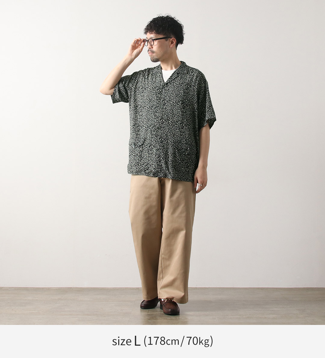 TOWNCRAFT（タウンクラフト） レーヨン ビーチシャツ / メンズ シャツ