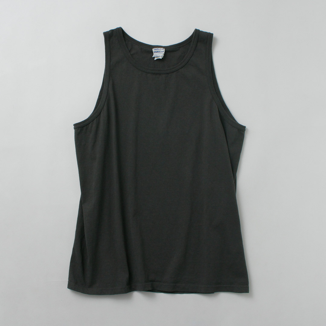 WALLA WALLA SPORT（ワラワラスポーツ） ソリッド タンクトップ / メンズ ノースリーブ コットン 綿 | WALLA WALLA SPORT | 03
