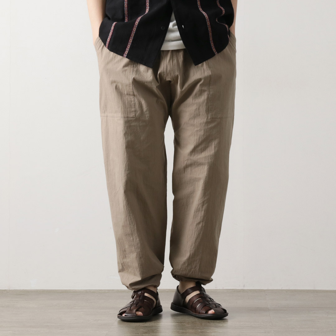 BASISBROEK（バージスブルック） アーロン イージーワークパンツ / メンズ ウエストゴム 総ゴム ARLON | BASISBROEK | 01
