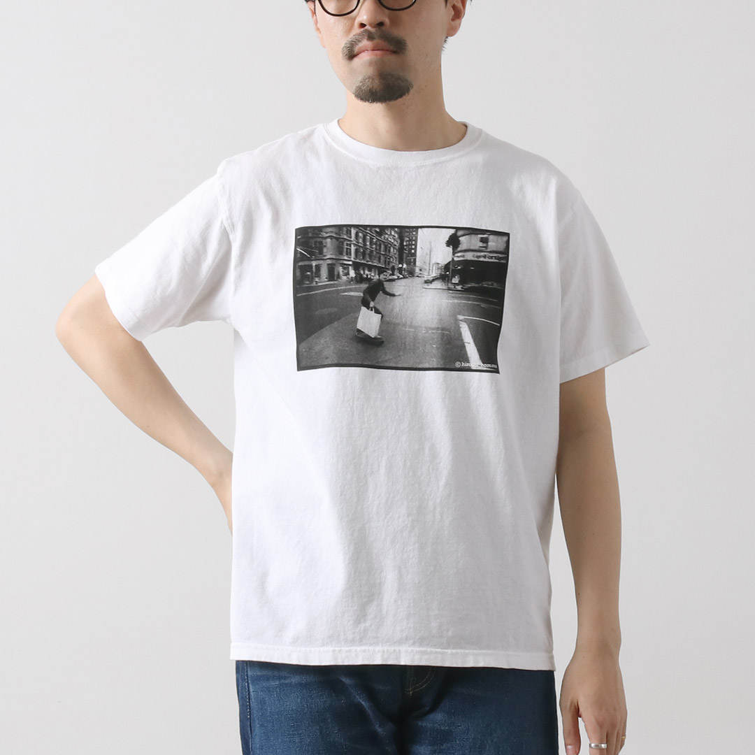 GOOD ON（グッドオン）スケーター マンハッタン フォトTシャツ / メンズ 半袖 プリント 日本製 本間寛 | GOOD ON | 01