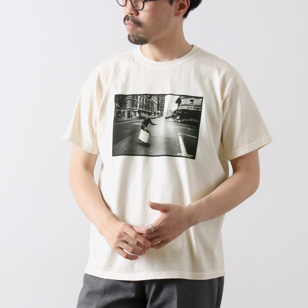 GOOD ON（グッドオン）スケーター マンハッタン フォトTシャツ / メンズ 半袖 プリント 日本製 本間寛 | GOOD ON | 02