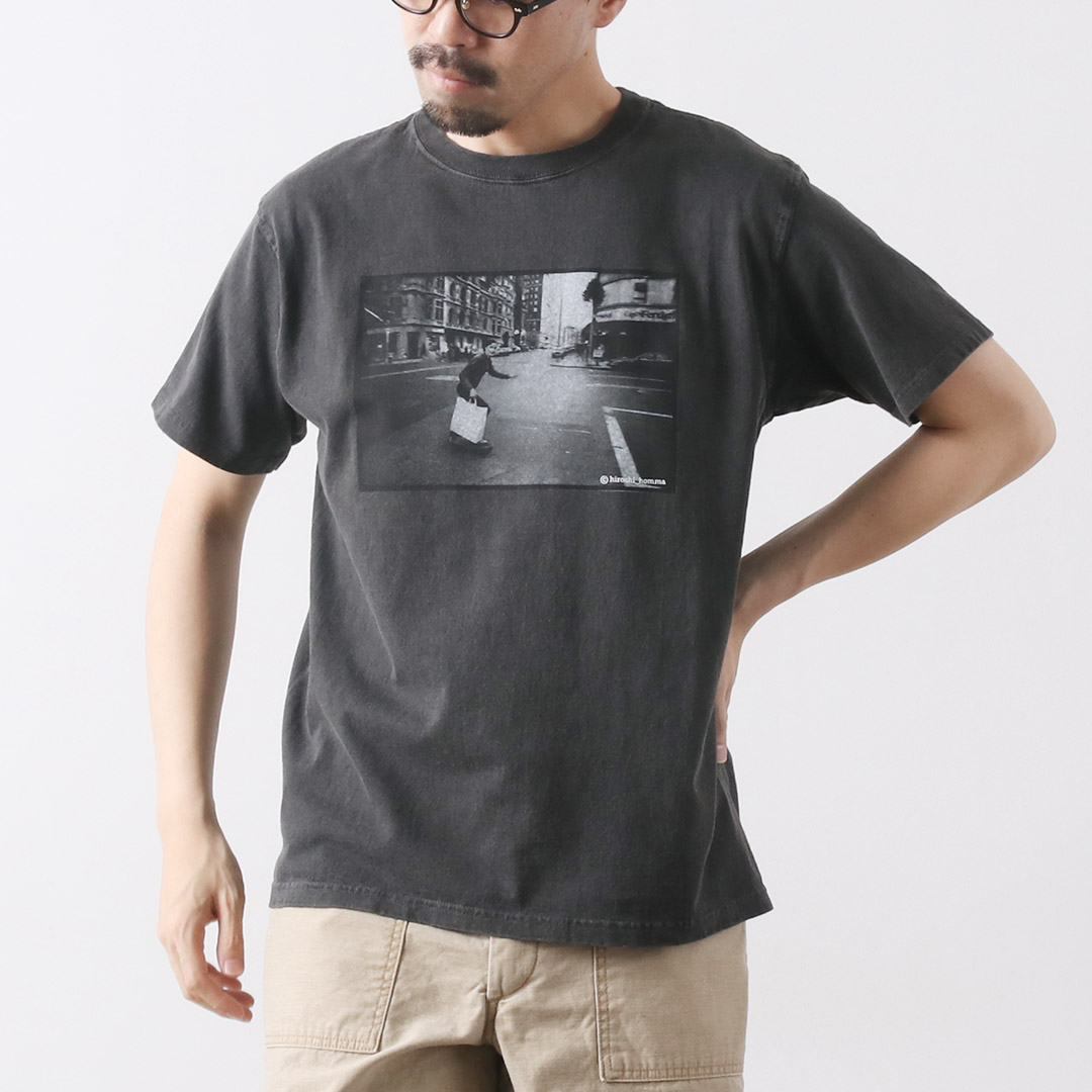 GOOD ON（グッドオン）スケーター マンハッタン フォトTシャツ / メンズ 半袖 プリント 日本製 本間寛 | GOOD ON | 03