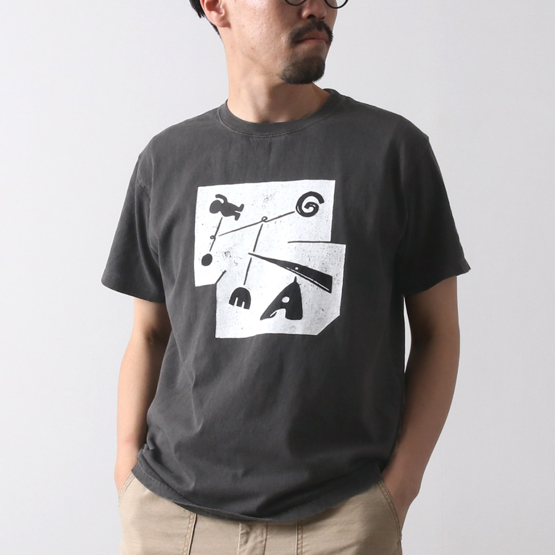 GOOD ON（グッドオン） モバイルアート Tシャツ / メンズ 半袖 アートTシャツ コットン ピグメントダイ 日本製 | GOOD ON | 03