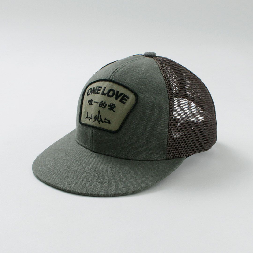 GOHEMP（ゴーヘンプ） ワンラブ メッシュキャップ / メンズ 帽子 ロゴ コットン ヘンプ ONE LOVE MESH CAP | GOHEMP | 01