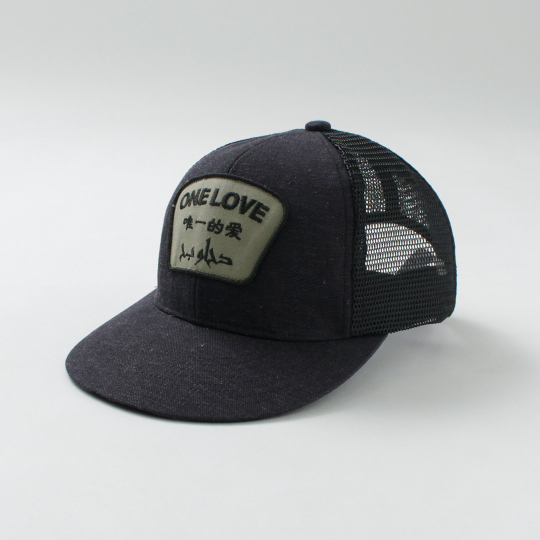 GOHEMP（ゴーヘンプ） ワンラブ メッシュキャップ / メンズ 帽子 ロゴ コットン ヘンプ ONE LOVE MESH CAP | GOHEMP | 02