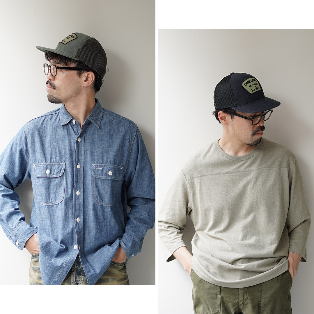 GOHEMP（ゴーヘンプ） ワンラブ メッシュキャップ / メンズ 帽子 ロゴ