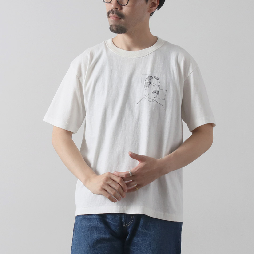 A.G.SPALDING＆BROS（A.G.スポルディング＆ブロス） ボクサー ダンス グラフィックTシャツ / メンズ 半袖 プリント 日本製 | A.G.SPALDING & BROS. | 01