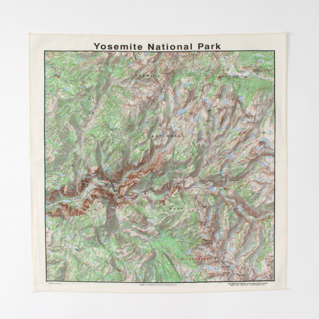 THE PRINTED IMAGE（ザ プリンテッドイメージ） ネイチャープリントバンダナ / ハンカチ 大判 54cm 55cm コットン 綿100 | The Printed Image | 02