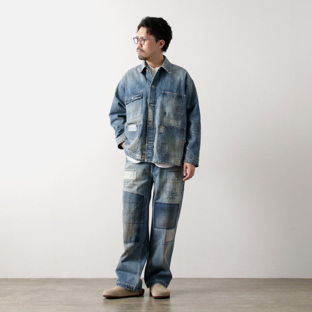 ヴィンテージカバーオール best denim coverall ever!! 年末お買い物vlogでお邪魔させて