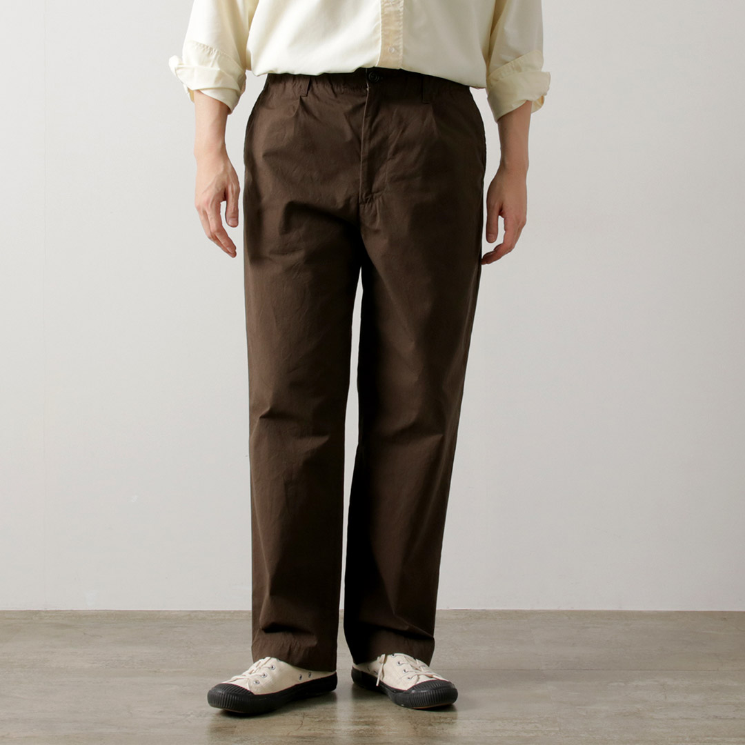 FOB FACTORY（FOBファクトリー） F0537 トラベルパンツ / チノパン イージーパンツ メンズ 日本製 TRAVEL PANTS | FOB FACTORY | 02