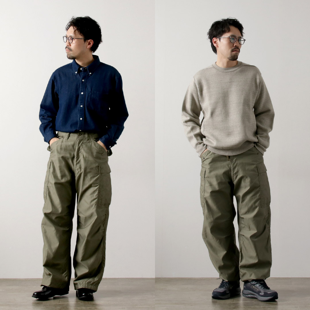 名作！FOB ファクトリー　ジャーマニーカーゴパンツ F0422 ミリタリー 名作！FOB ファクトリー ジャーマニーカーゴパンツ F0422 ミリタリー
