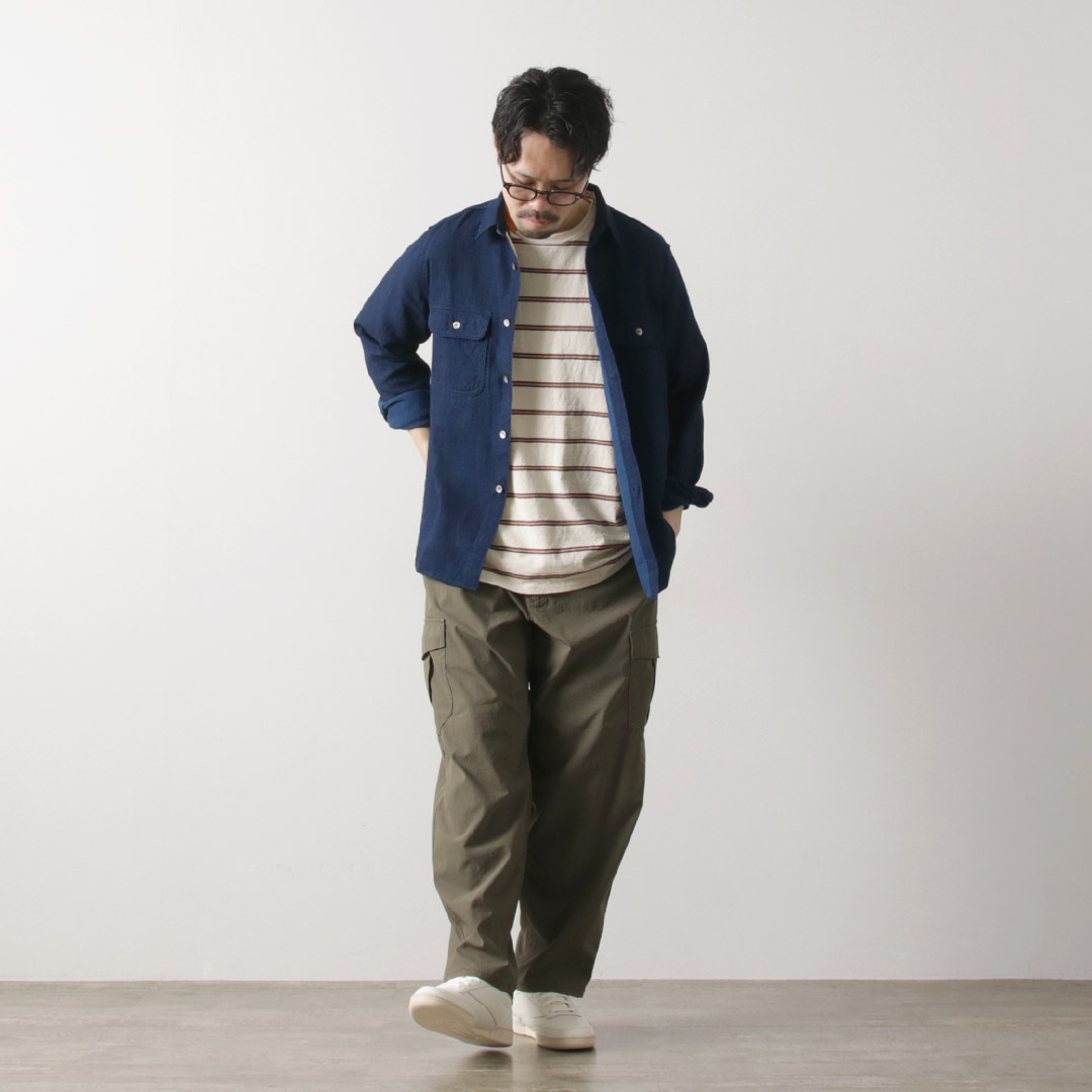 FOB FACTORY（FOBファクトリー）shinoです。 FOB FACTORY FOBファクトリー プルオーバーデニムジャケット