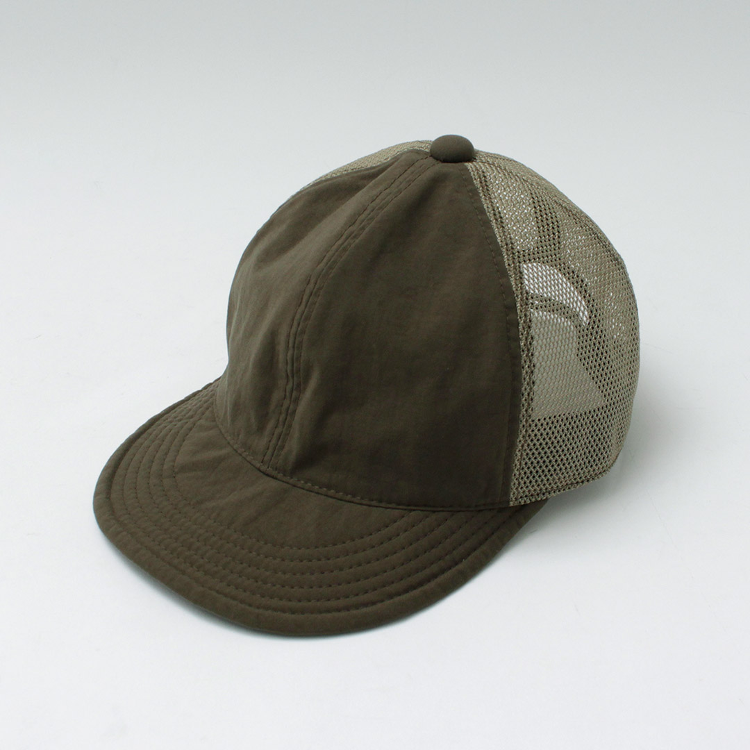 HIGHER（ハイアー） ヴィンテージ ナイロンオックス メッシュキャップ / メンズ 帽子 日本製 防水 撥水 透湿 | HIGHER（ファッション） | 02