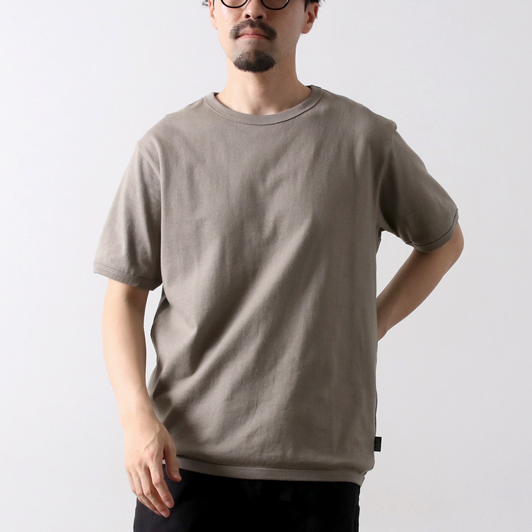 GOHEMP（ゴーヘンプ） 別注 10oz ヘビーウェイト リブTシャツ / ヘンプ オーガニックコットン 半袖 メンズ | GOHEMP | 02