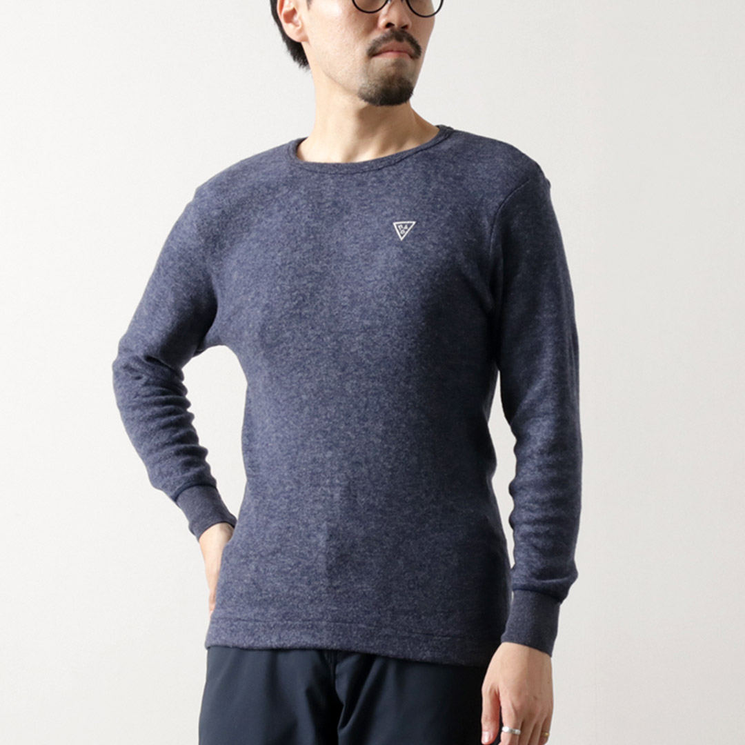 RAG（ラグ） ヒートシステム クルーネック ロングスリーブTシャツ / メンズ インナー トップス カットソー 日本製 | RAG | 02